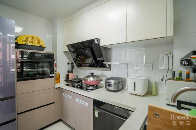 115㎡江門松鶴新城現代風，格局大氣寬敞，內飾清新簡約的實用戶型